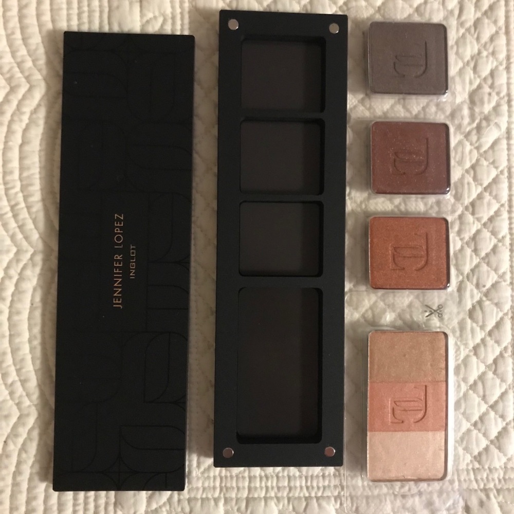 Inglot JLO Bundle Eyeshadows Highlighter Palette